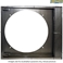 Thirty-six inch Fire Rated Trash Chute Discharge Door made of Galvanized Steel
