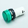 Green Electrical Interlock and Compactor Control Panel Light, Complete, 120 Volt