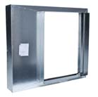 fire-rated horizontal chute discharge door