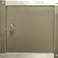 "M" Series 18 inch by 18 inch right side hinged chute intake door.