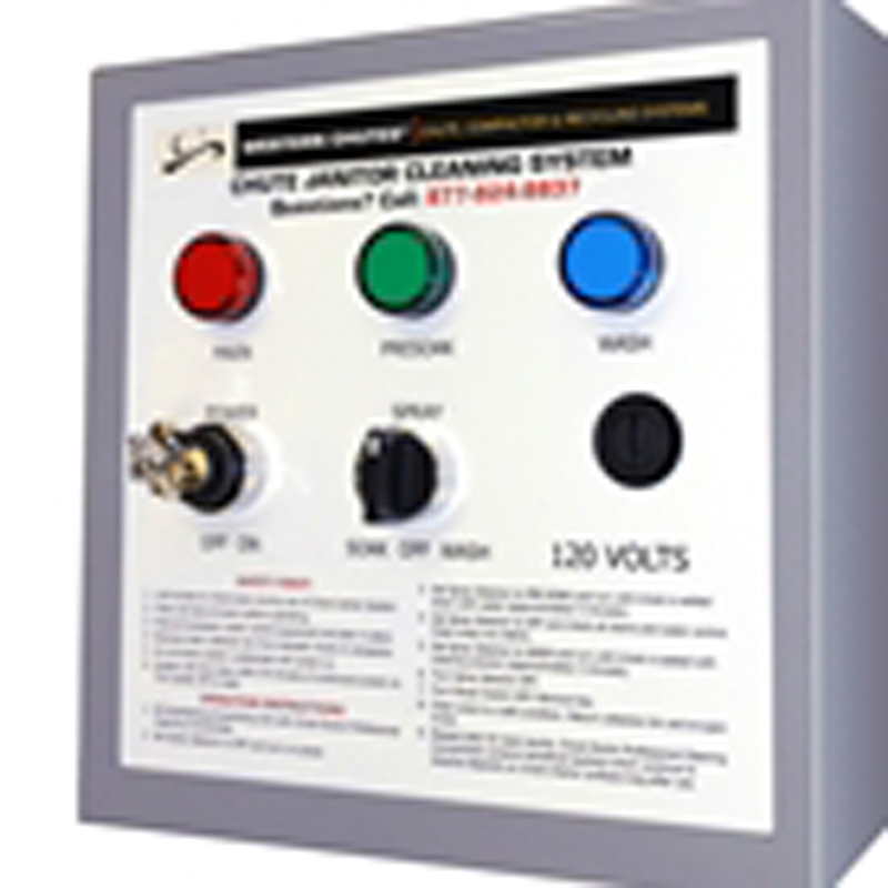 Chute Janitor Cleaning System Replacement Control Panel