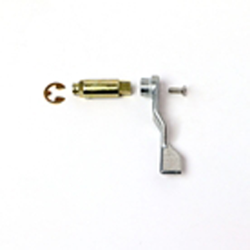 Shallow Spindle Latch Trigger Assembly for Trash Chute and Linen Chute Intake Doors