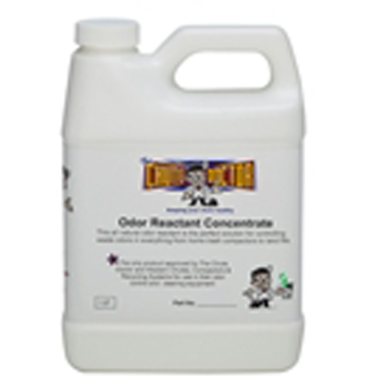 One Quart Bottle of Odor Control Reactant Concentrate, Scent Free