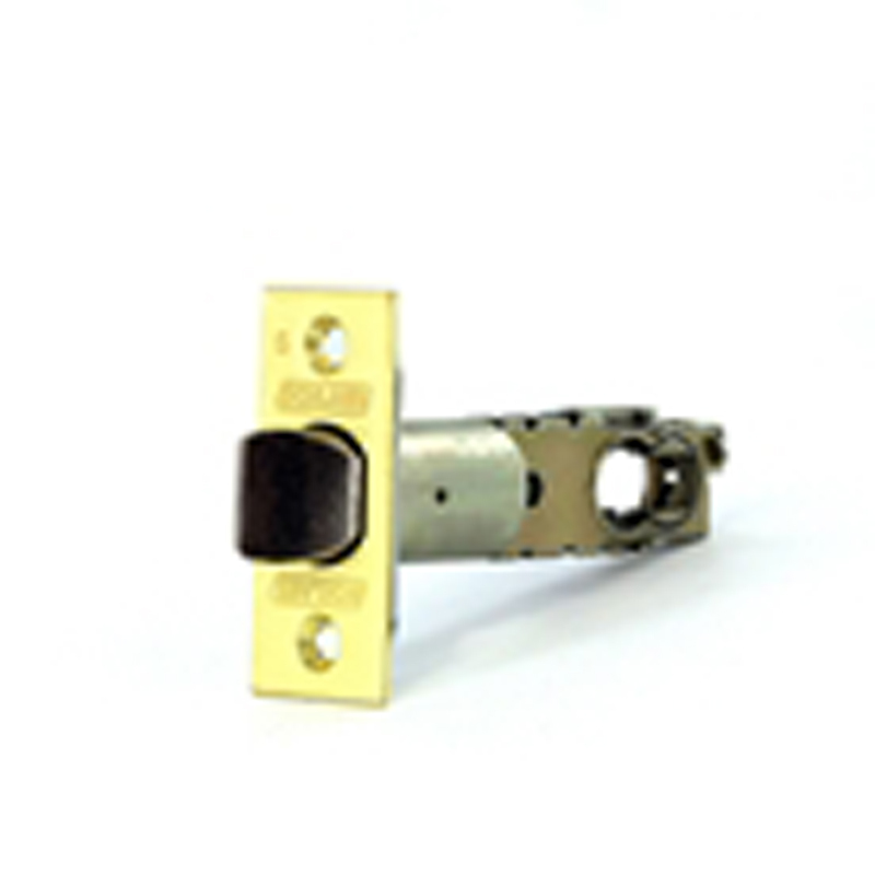 Latch assembly with face plate for chute intake doors