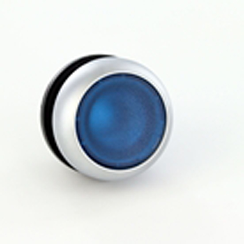 Blue, LED Electrical Interlock Button