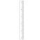 Twenty-four inch stainless steel hinge for vertical discharge doors
