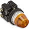 Amber light assembly for the Western Chutes Chute Janitor Cleaning Control Panel