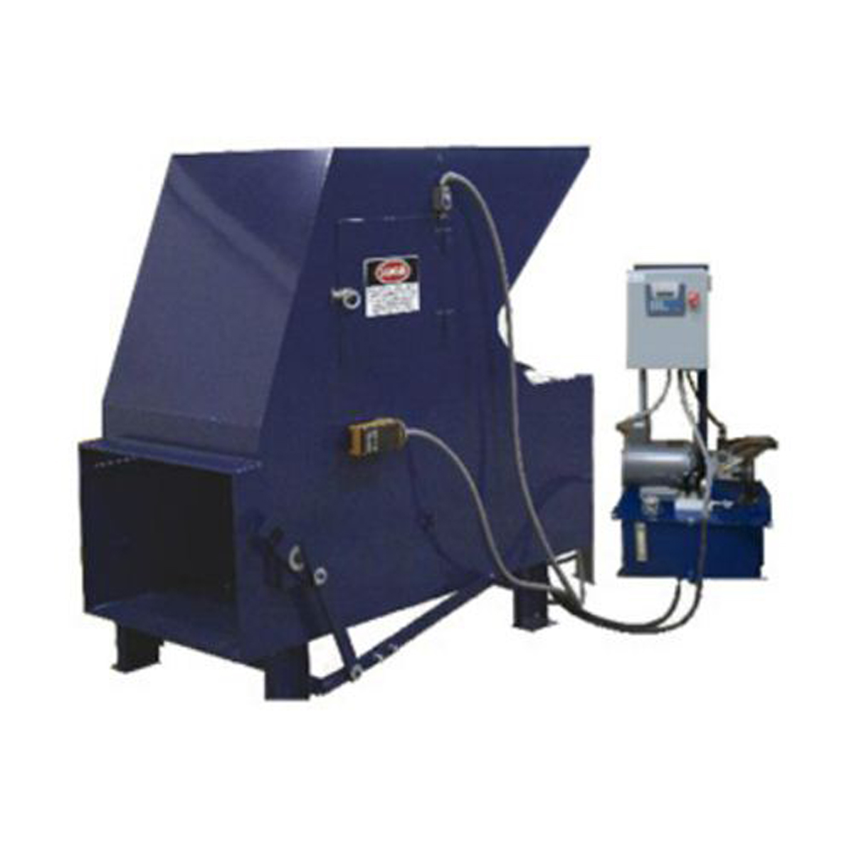 RAM-10XL Chute Fed Automatic Compactor, 5hp - Chute Doctor