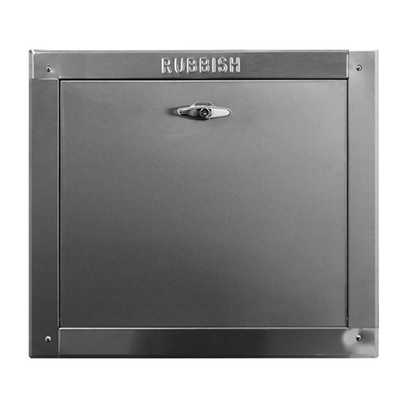 “R” series 21 inch by 18 inch Bottom hinged chute intake door.