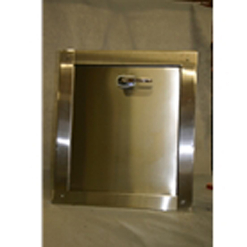 Change to keyed alike, ADA compliant, lever style handle on any new “W” Series Chute Intake Door