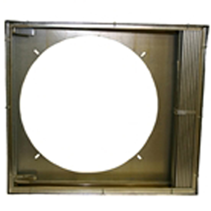 Twenty-four inch Fire Rated Trash Chute Discharge Door made in Stainless Steel