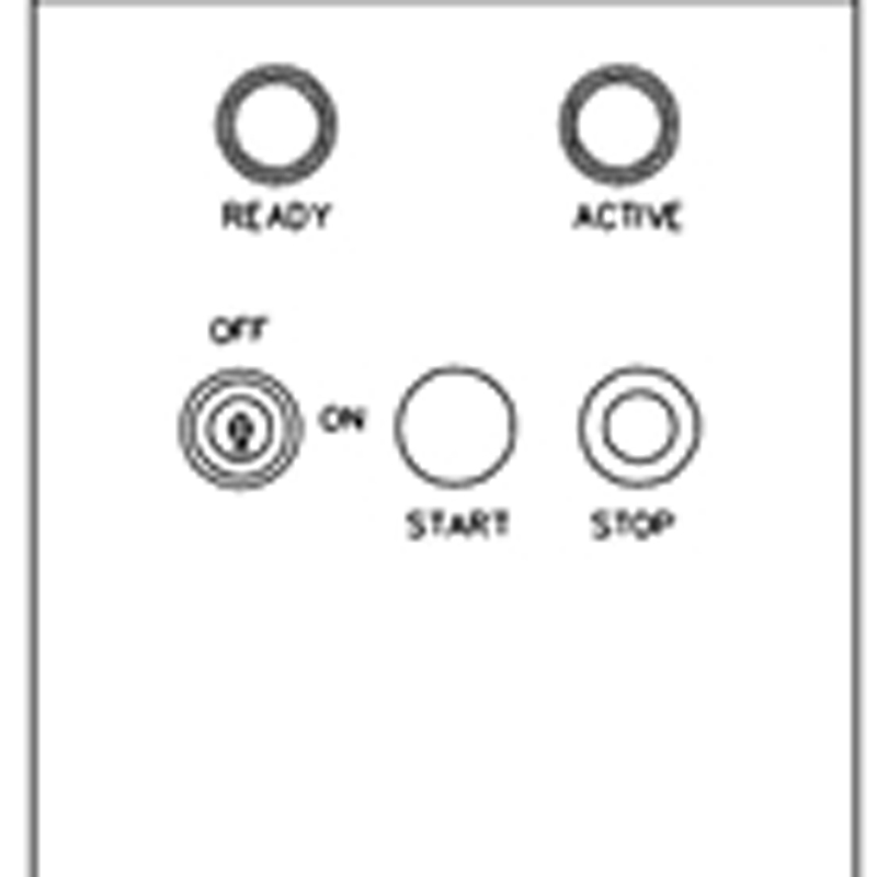 Manual Control Panel for Western Chutes Chute Janitor Cleaning