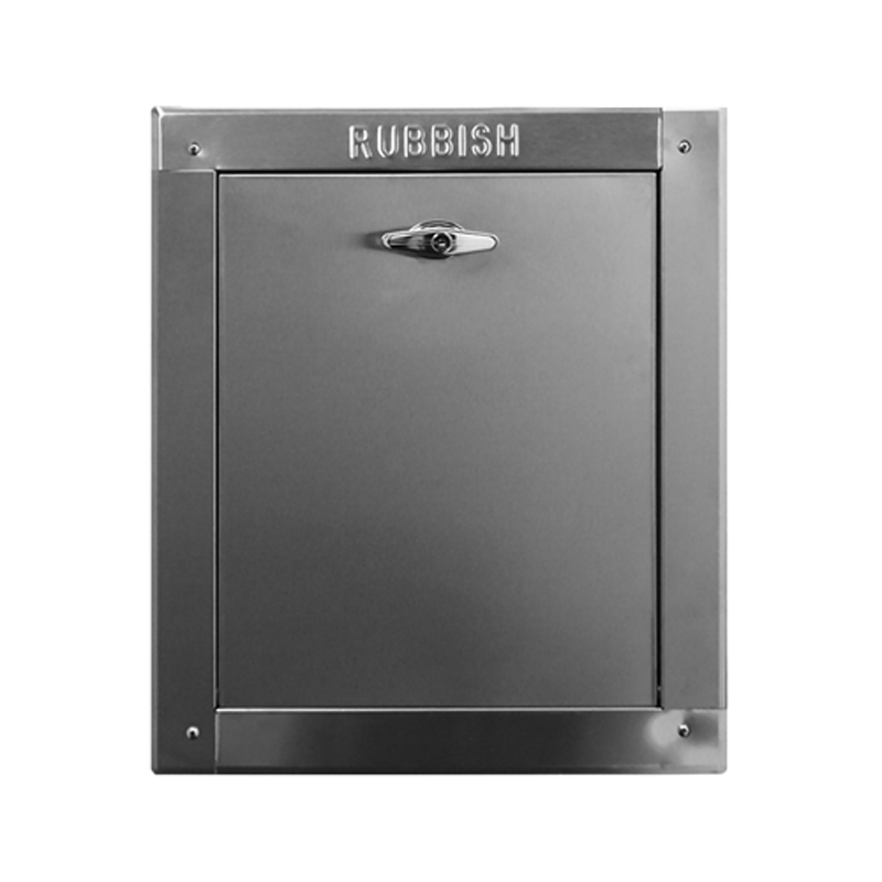 “R” series fifteen inch by eighteen inch Bottom hinged chute intake door.