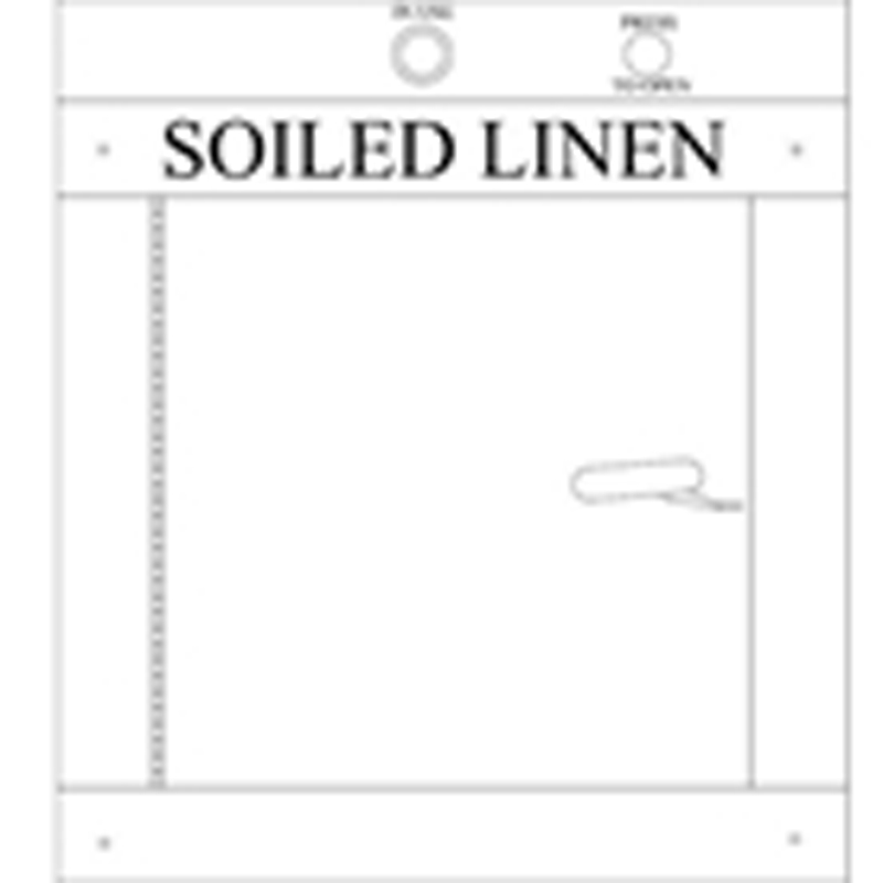 “W” Series twelve inch by twelve inch Left side hinged chute intake door with one twenty volt electrical interlock