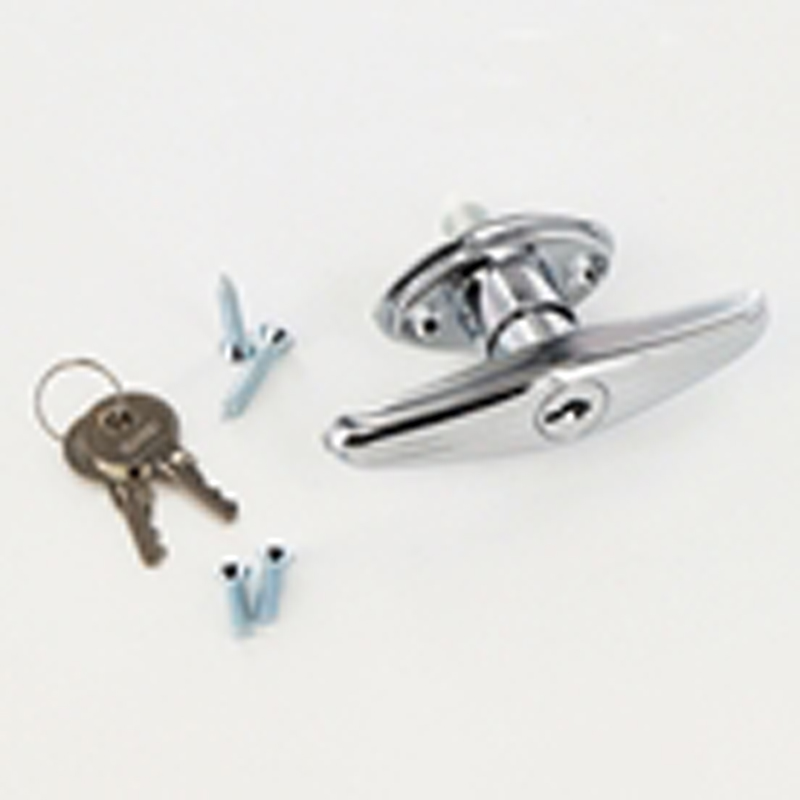 "T"-Style Handle with 2 keys for Chute Intake Door, "W" Series