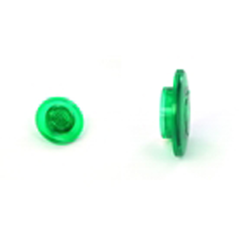 Green Palm Button Light for Pneumatic Chute Doors Only, "W" Series